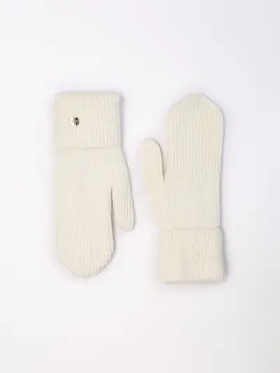 Варежки вязаные с отворотом в ассортименте